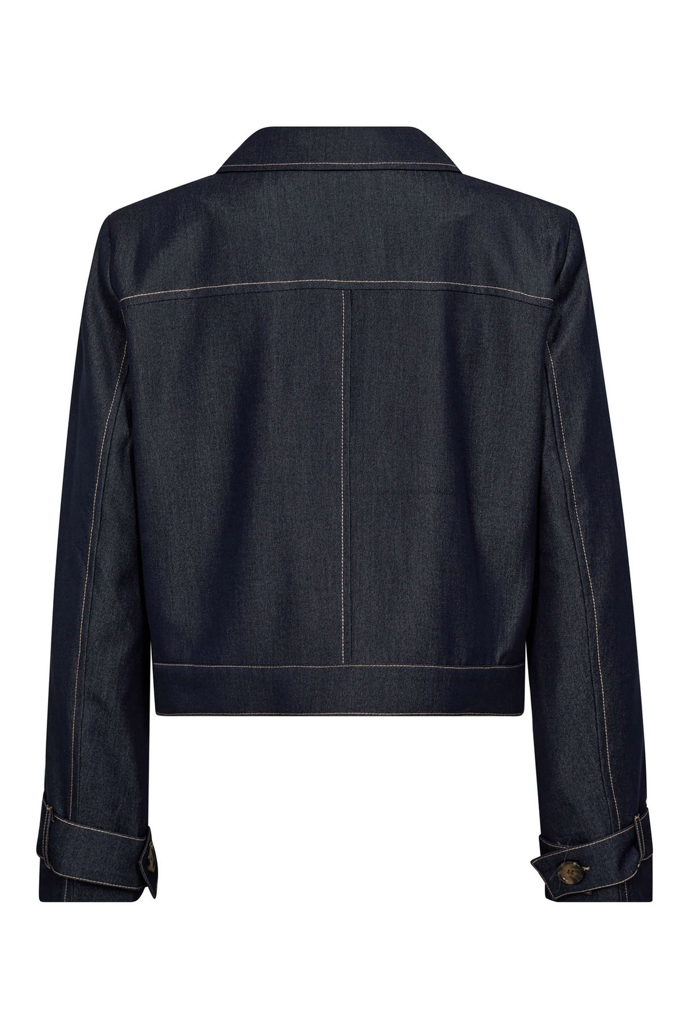 TerryCC Denim Jacket 555-Dark denim - 30325