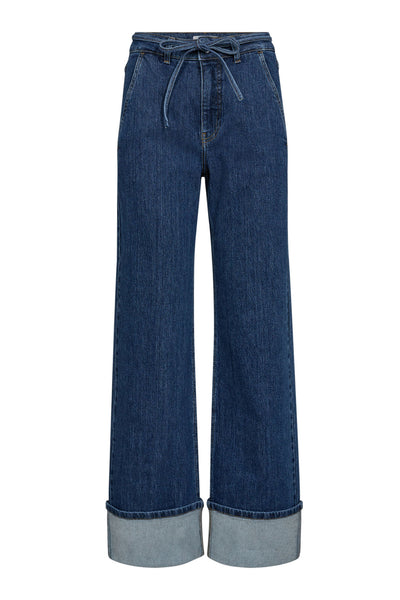 HubbyCC ReAnkle LL Jeans 552-Denim blue - 31585 Thumbnail
