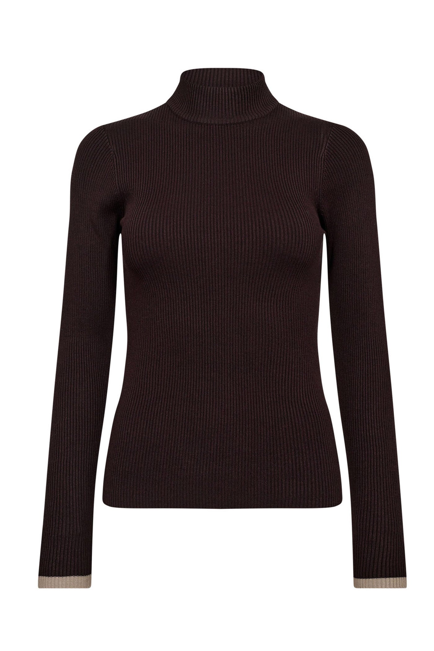 BonnyCC Turtleneck Knit 83-Mocca - 32207