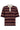 AugustaCC Stripe Polo Tee 87-Winered - 33175