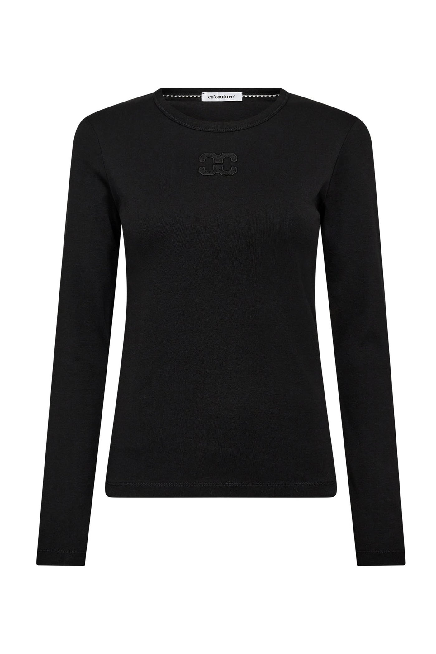 GrannyCC Embroidery LS Tee 96-Black - 33180