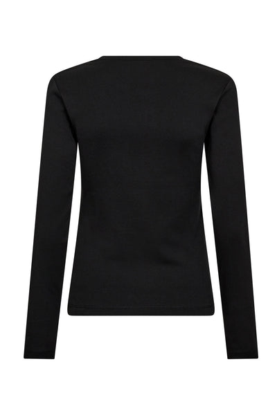 GrannyCC Embroidery LS Tee 96-Black - 33180 Thumbnail