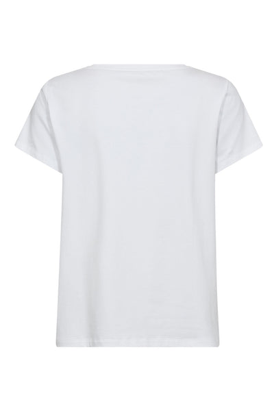 SiaraCC Pearl Necklace Tee 4000-White - 33181 Thumbnail