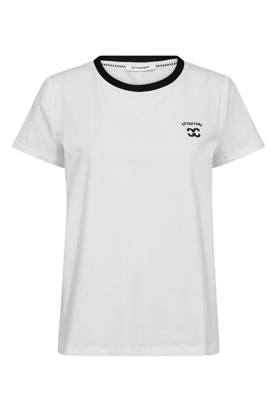 SiaraCC Cococuture Tee 40096-WhiteBlack - 33183 Thumbnail