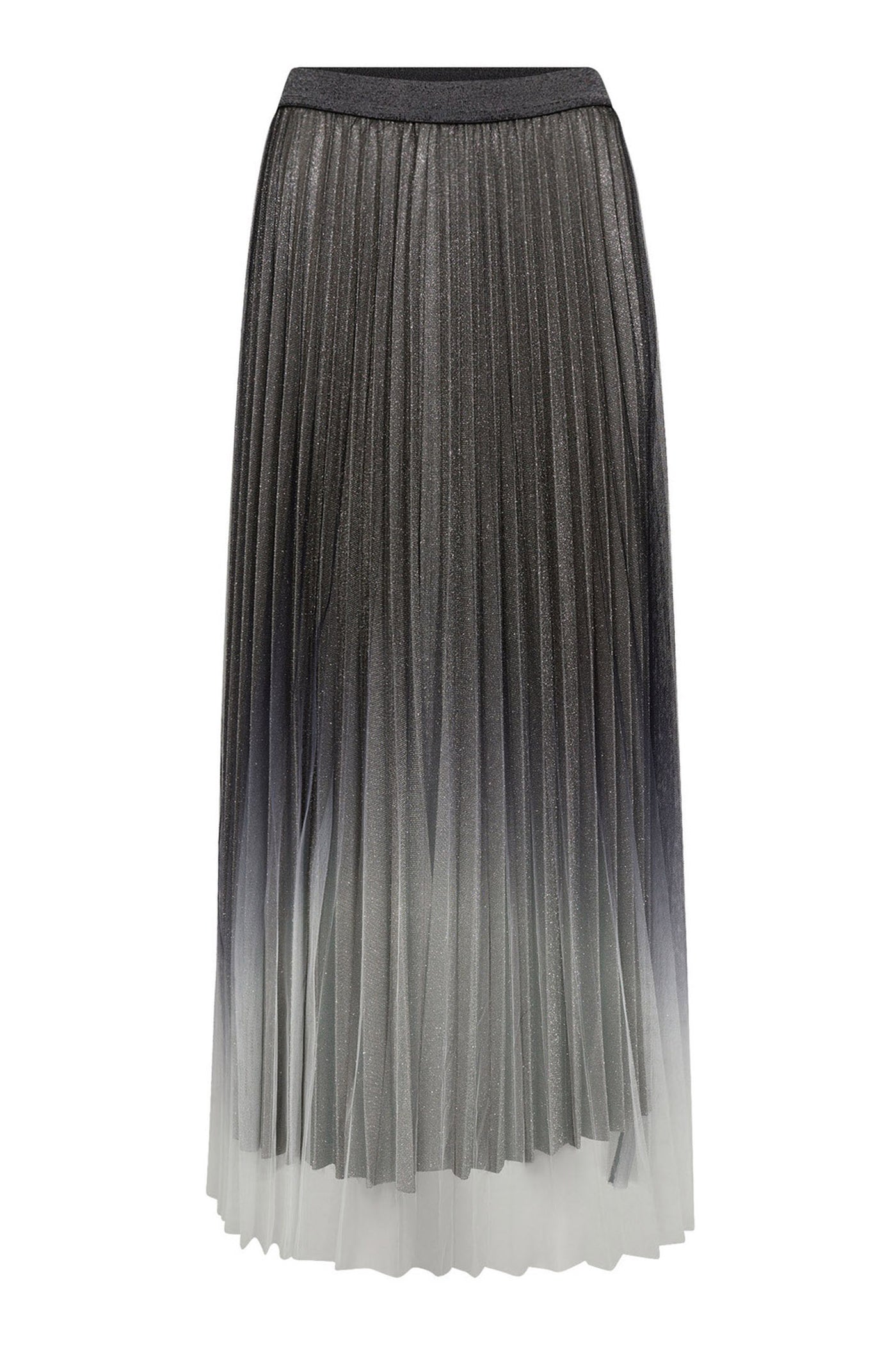 GlitterCC Plissé Skirt 930-Silver - 34211