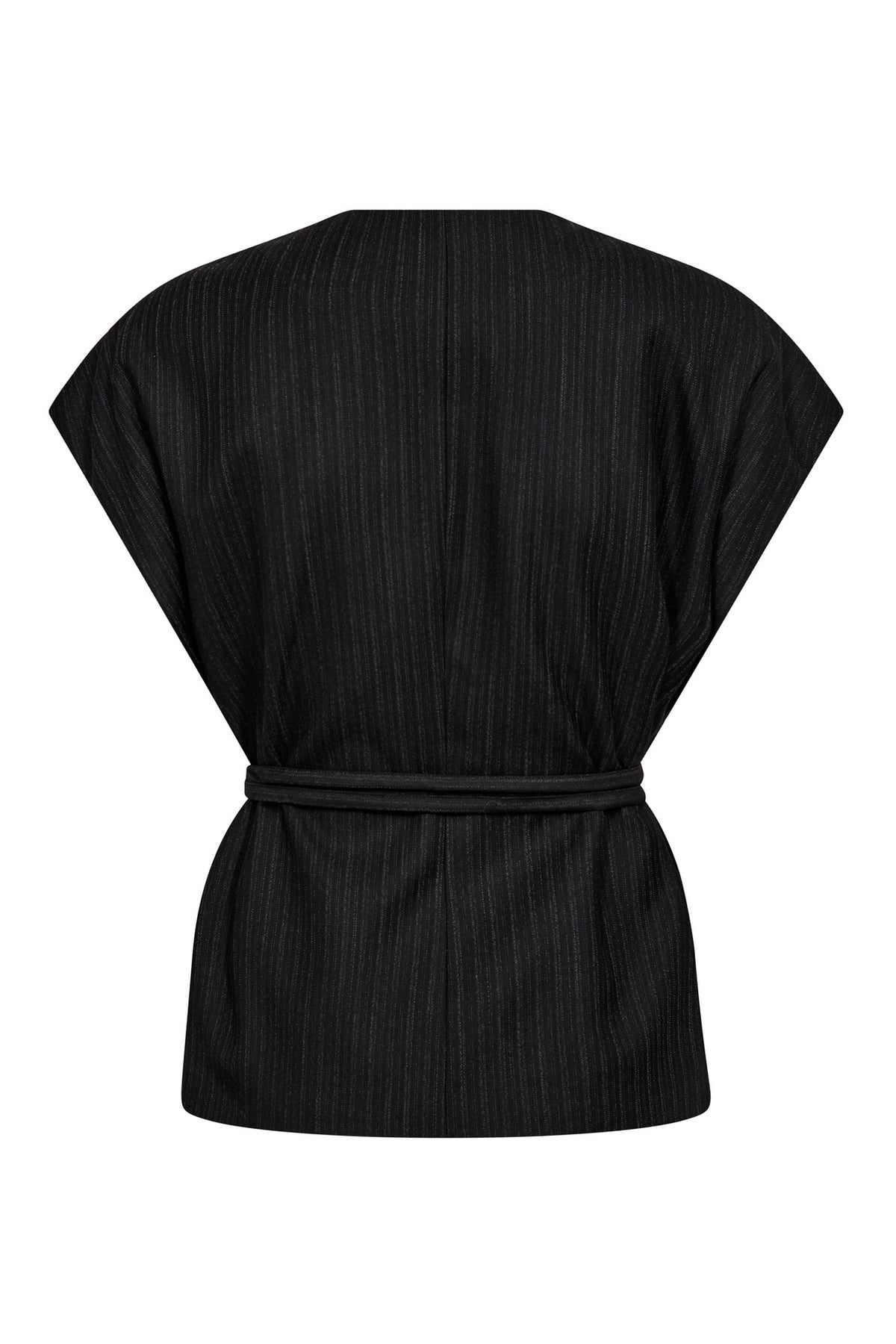 MaggieCC Wrap Top 96-Black - 35857