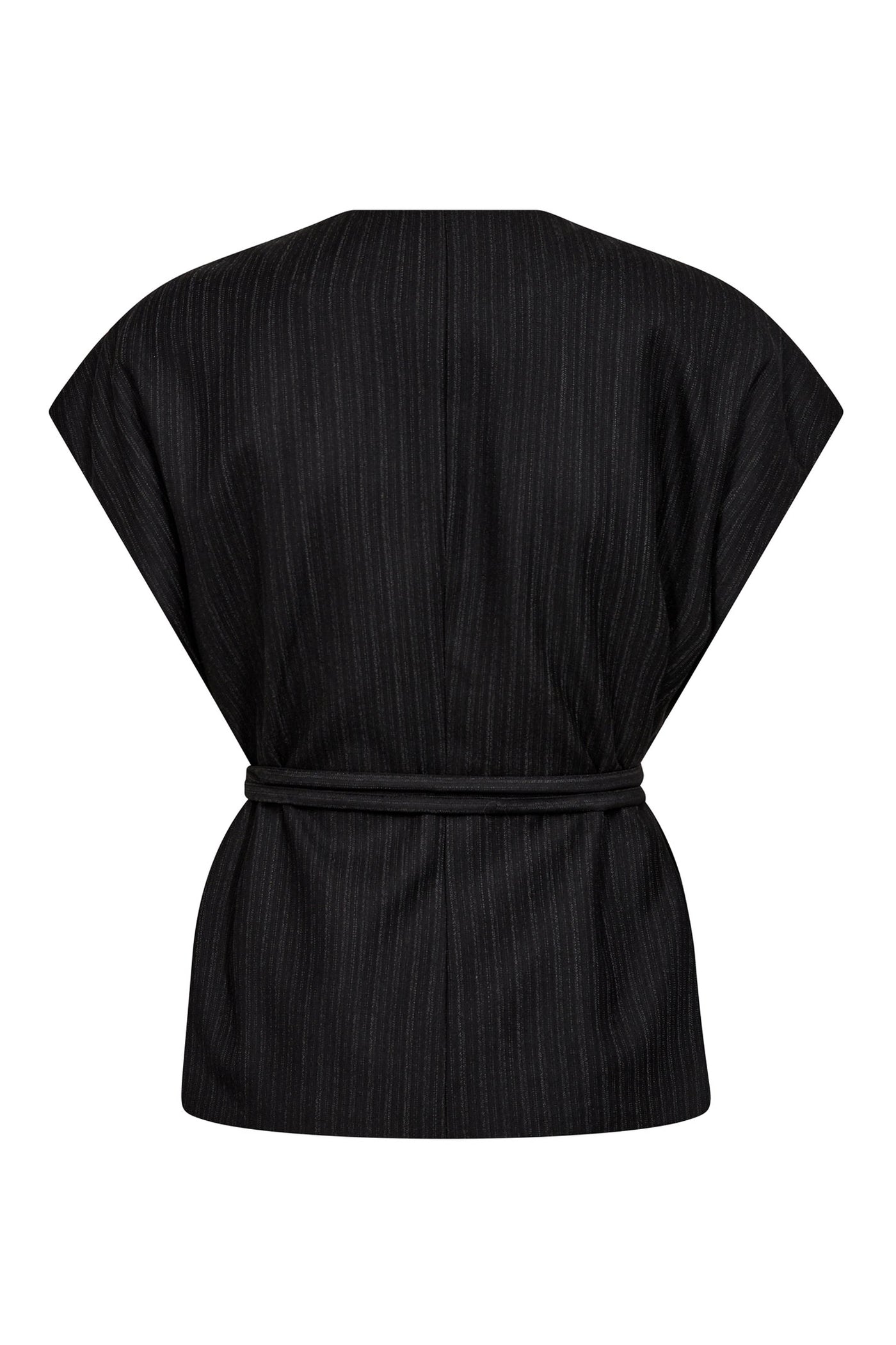 MaggieCC Wrap Top 96-Black - 35857