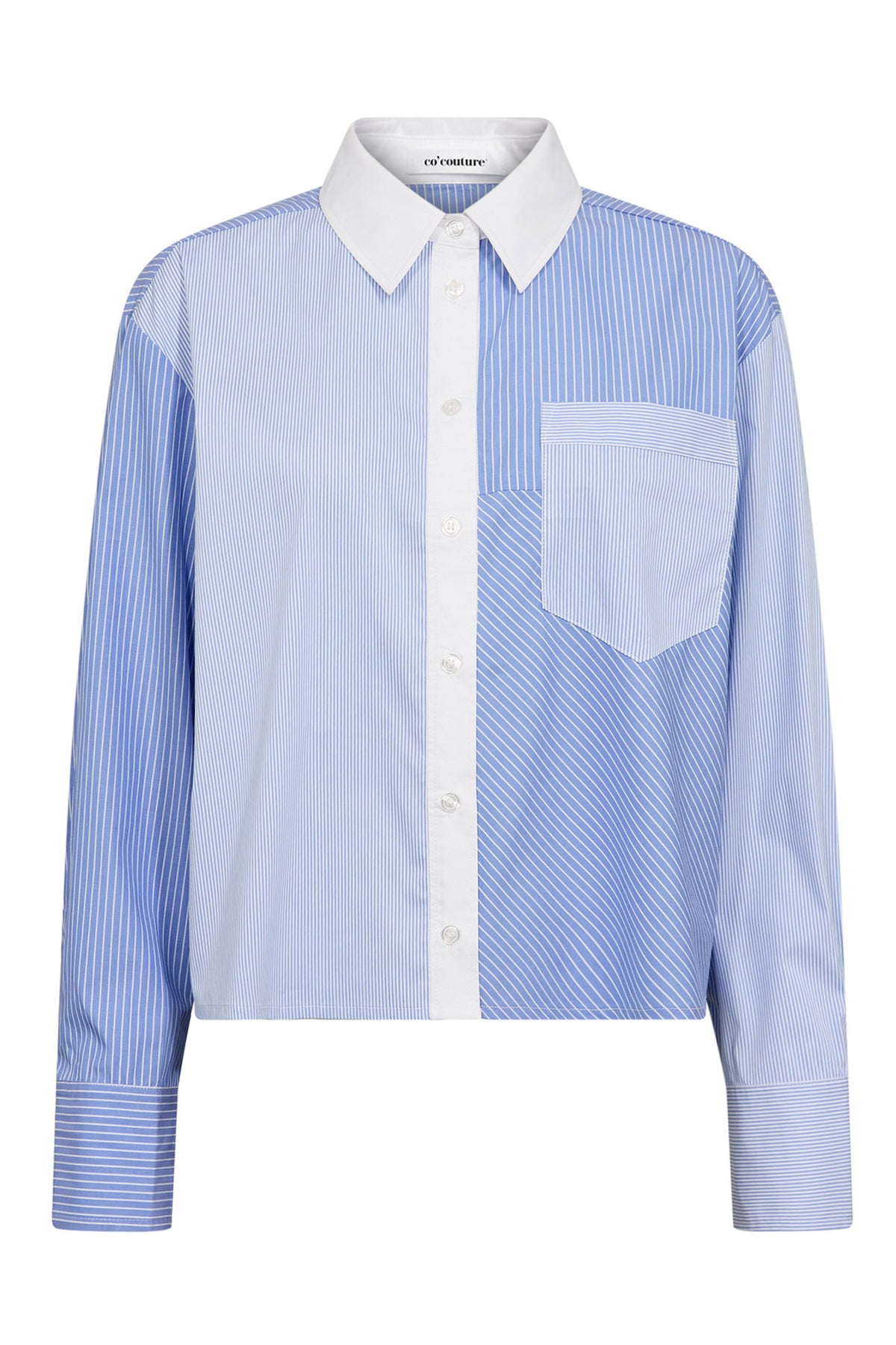 ChrisCC Mix Shirt 23-Pale Blue - 35861