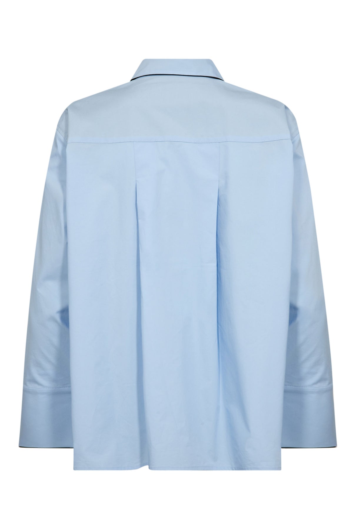 DonnaCC Fold Cuff Shirt 23-Pale Blue - 35862