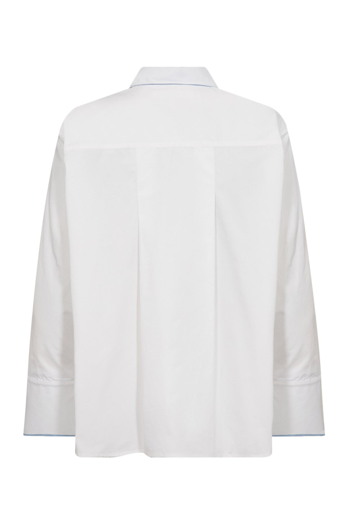 DonnaCC Fold Cuff Shirt 4000-White