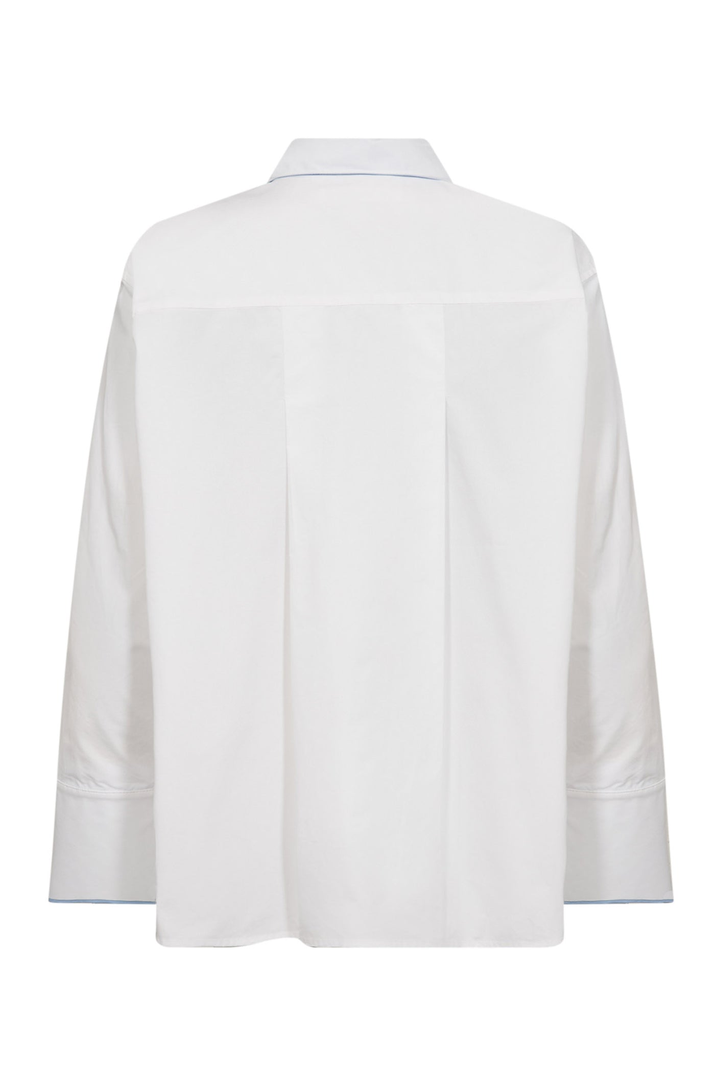 DonnaCC Fold Cuff Shirt 4000-White