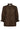 AilaCC Frill SS V-Blouse 83-Mocca - 35866