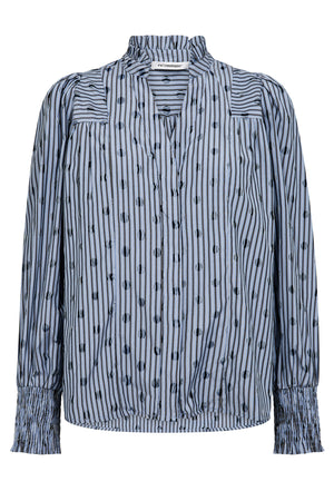 TrixieCC Dot V-Shirt 17-Blue - 35871