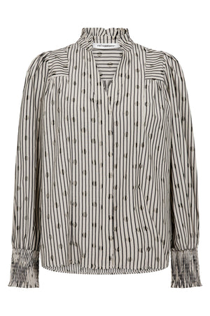 TrixieCC Dot V-Shirt 138-Light Grey - 35871