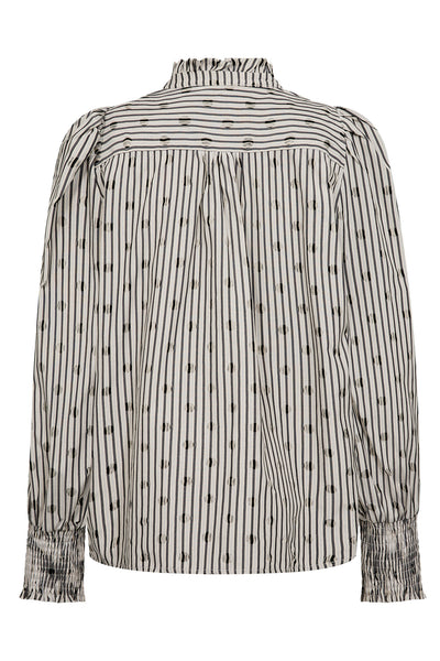 TrixieCC Dot V-Shirt 138-Light Grey - 35871 Thumbnail