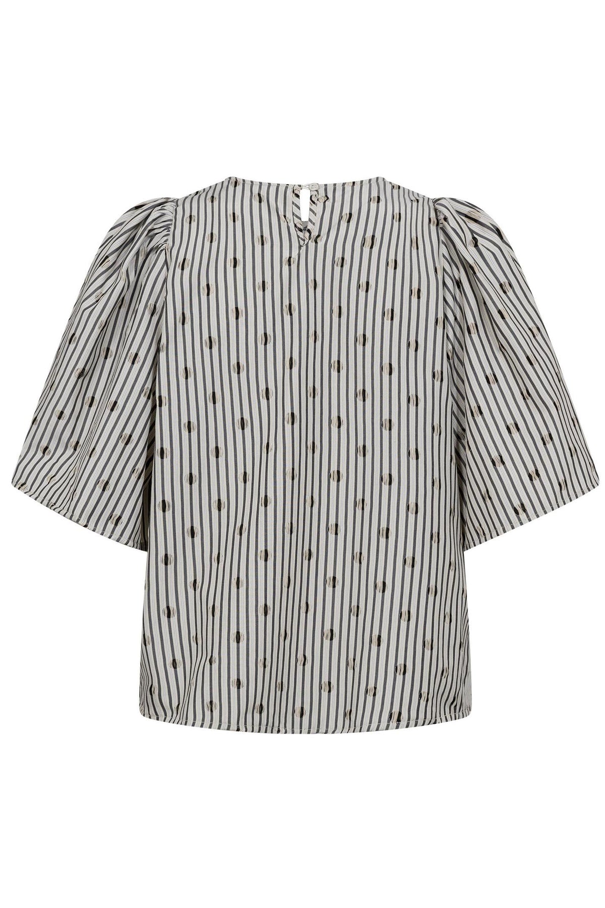 TrixieCC Dot Blouse 138-Light Grey - 35873