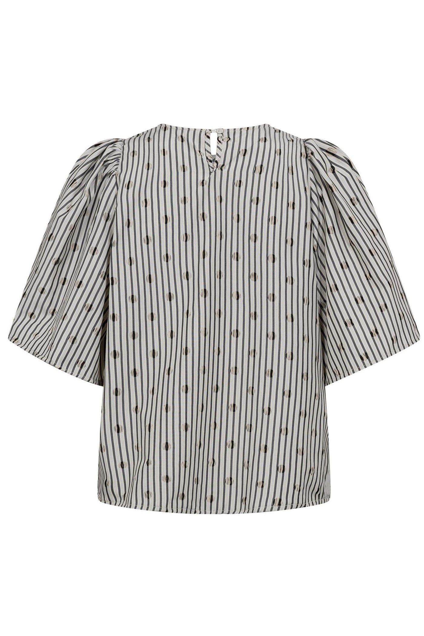 TrixieCC Dot Blouse 138-Light Grey - 35873