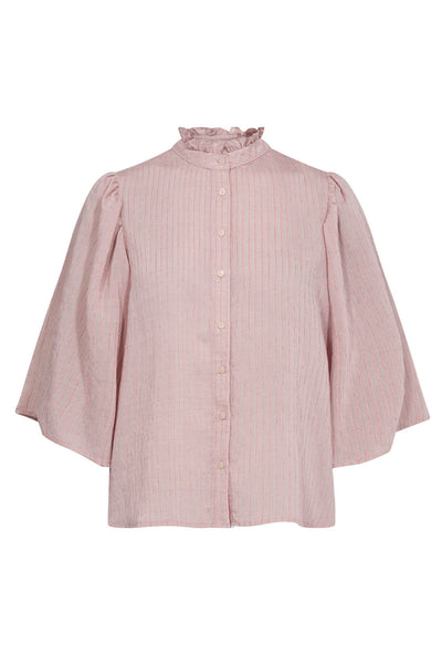 ViolaCC SS Shirt 4543-Pale pink - 35896 Thumbnail