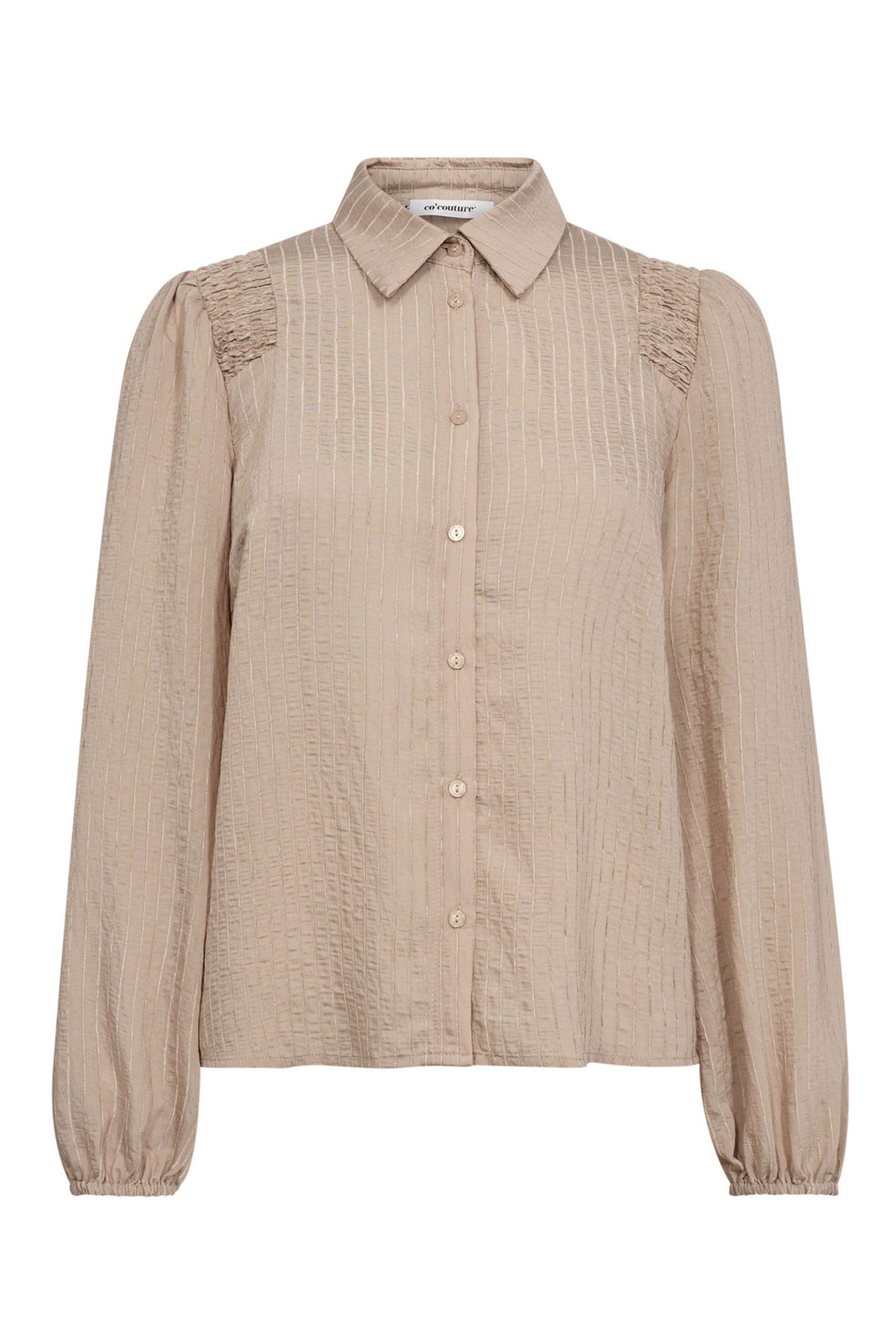ViolaCC Smock Shirt 2006-Taupe - 35897