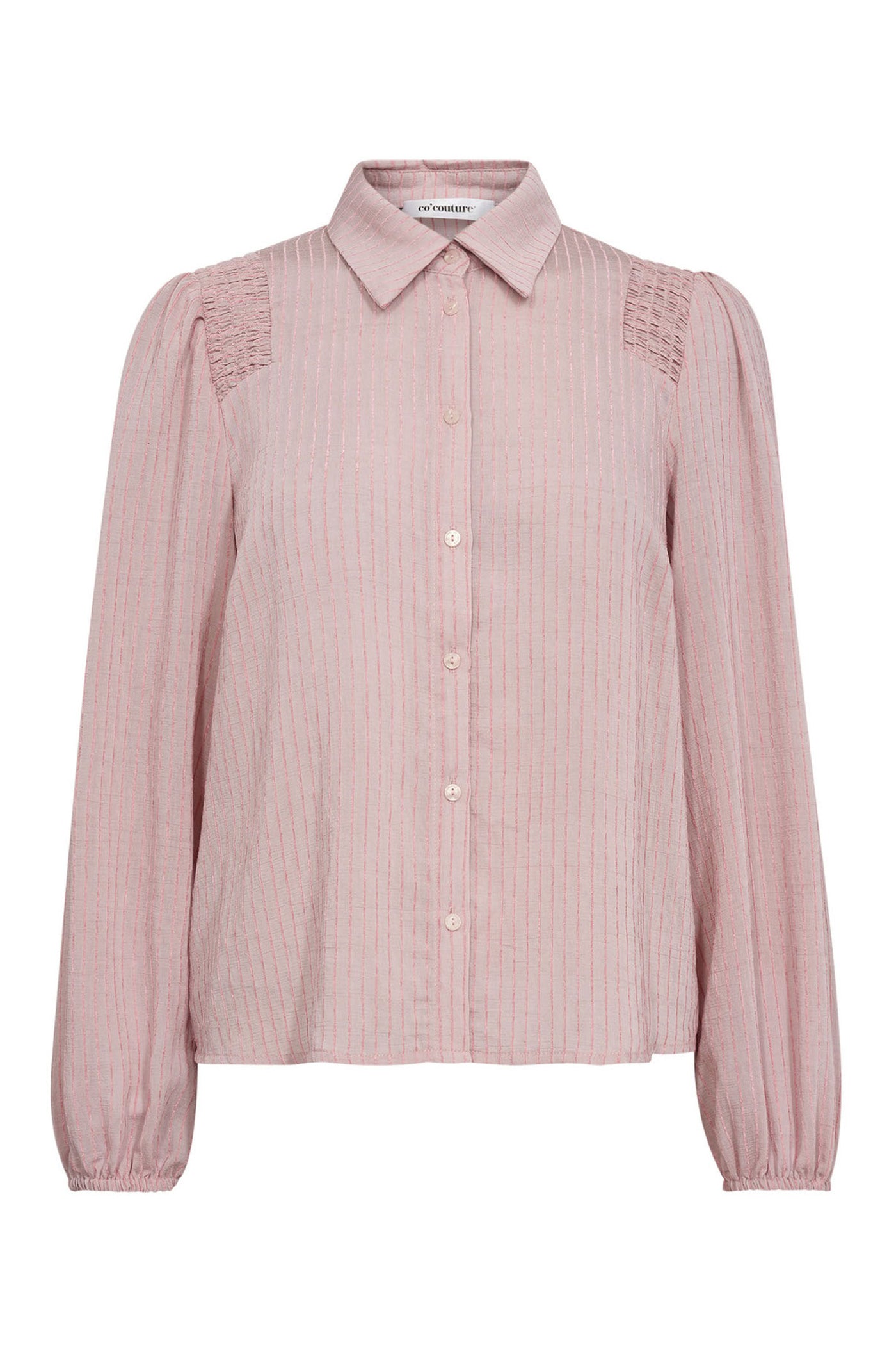 ViolaCC Smock Shirt 4543-Pale pink - 35897