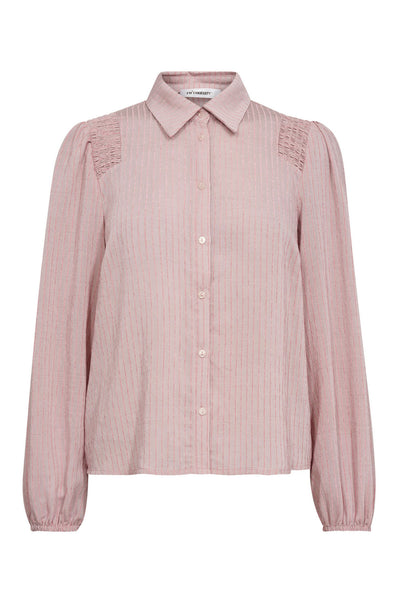 ViolaCC Smock Shirt 4543-Pale pink - 35897 Thumbnail