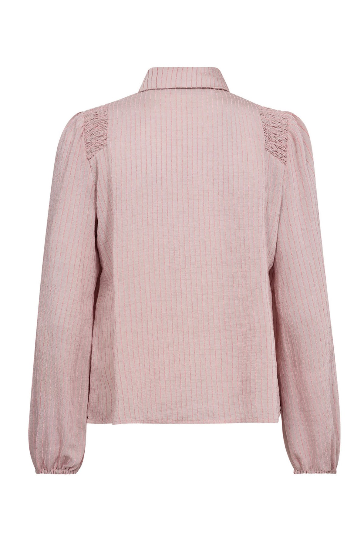 ViolaCC Smock Shirt 4543-Pale pink - 35897