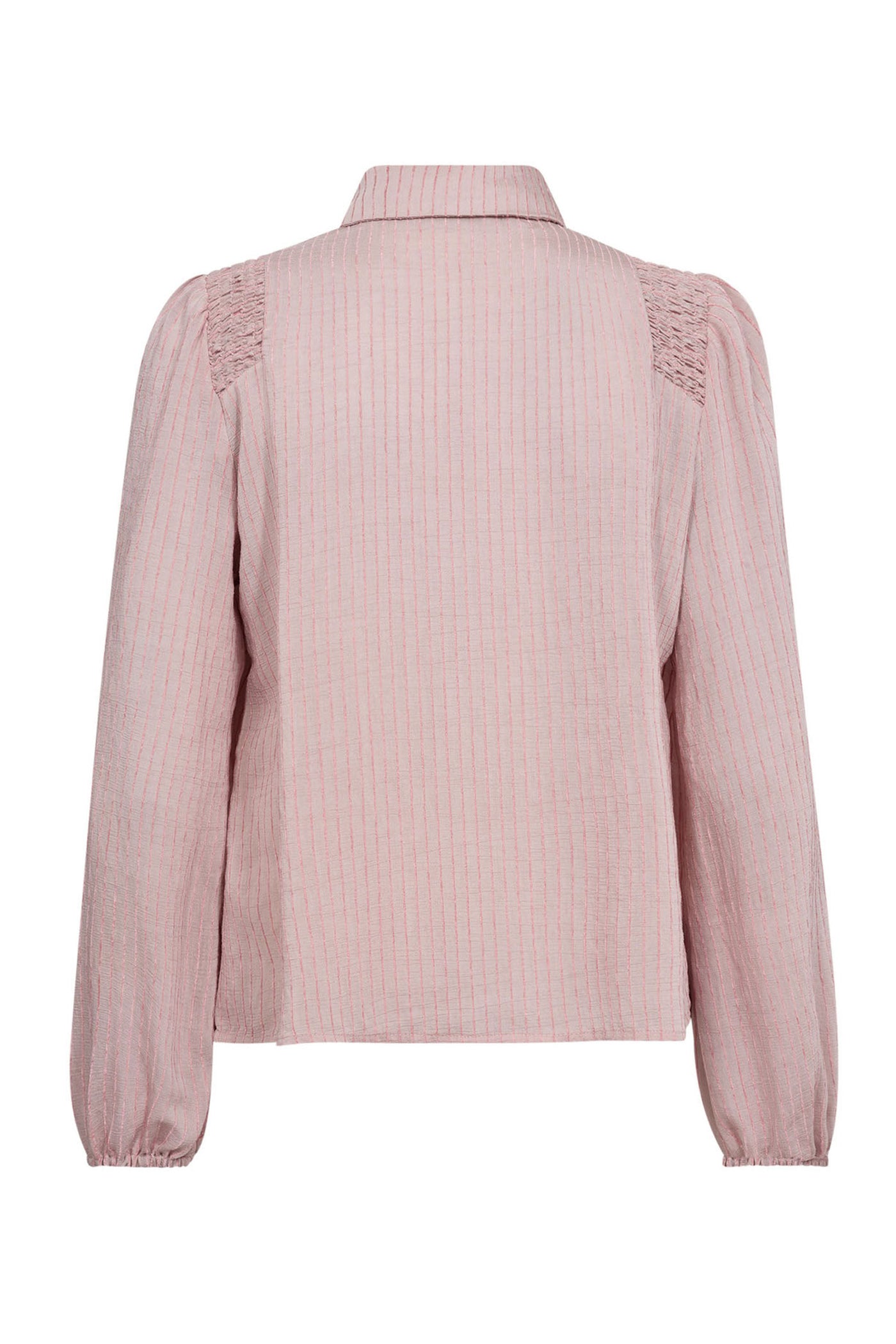 ViolaCC Smock Shirt 4543-Pale pink - 35897
