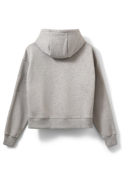 BASIKSW HOODIE 8010 Grey melange - SNOS702 Thumbnail