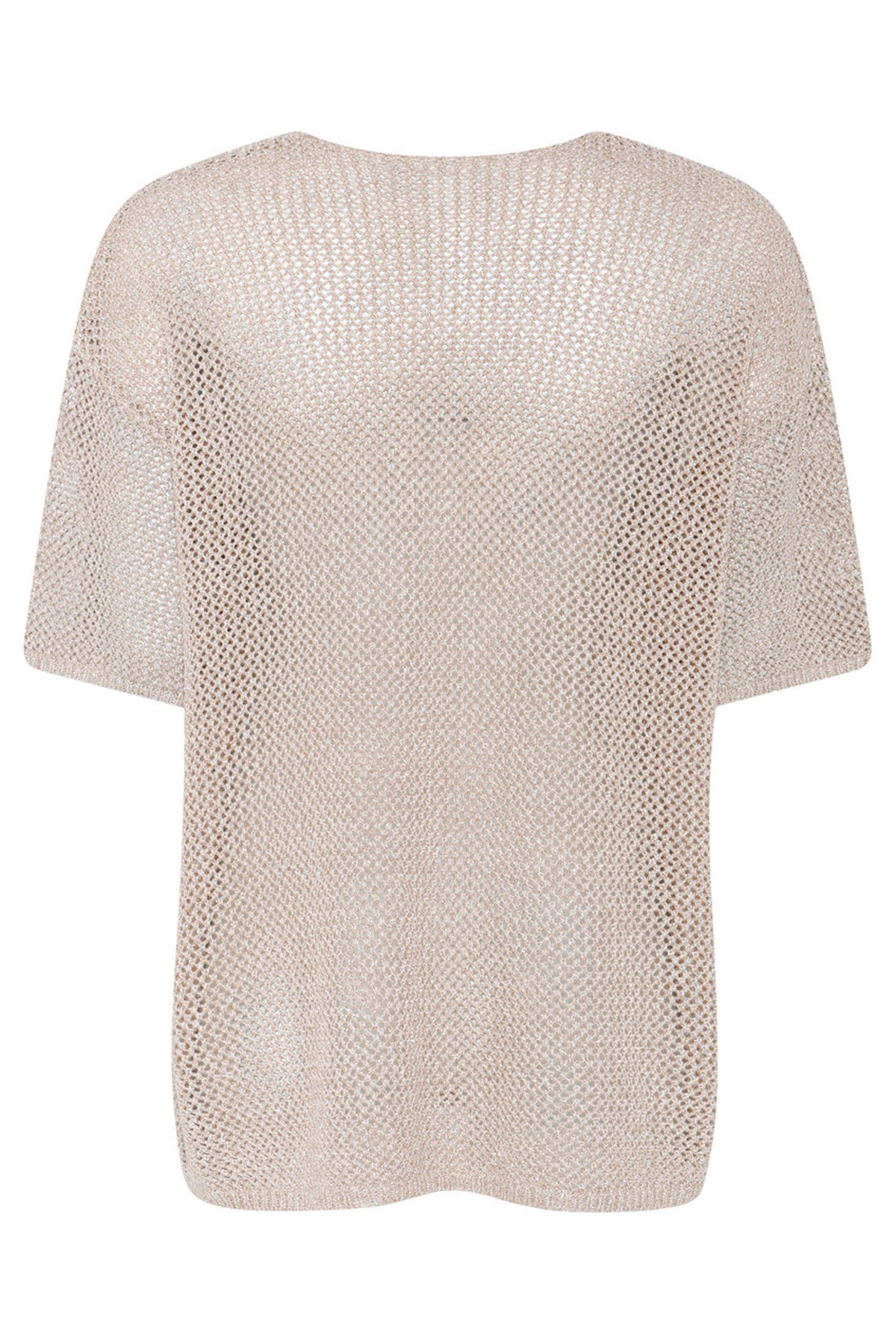 BoxwoodBBTasja knit Beige w lurex - BBW4599