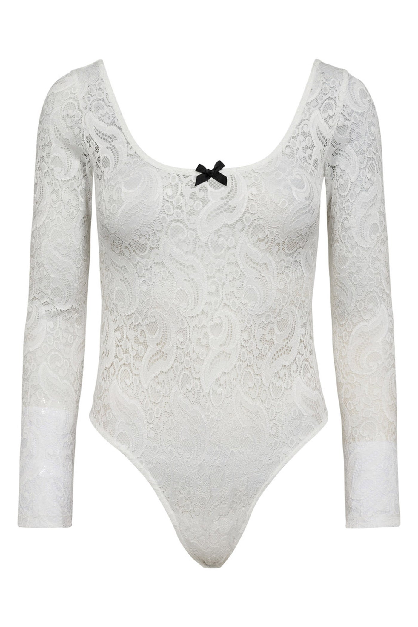 Summer Lace LS Body White - HL10107