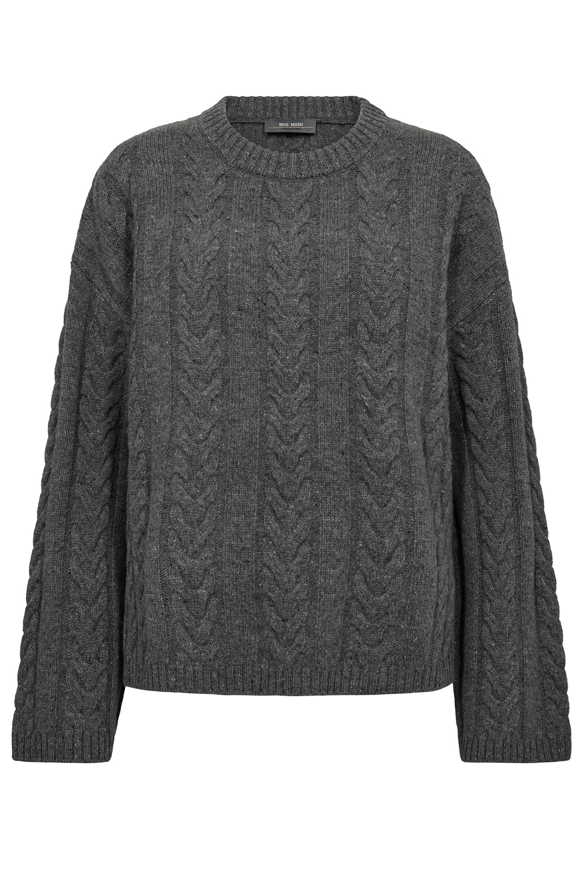 MMBryndis Crewneck Knit Mockingbird - 173220
