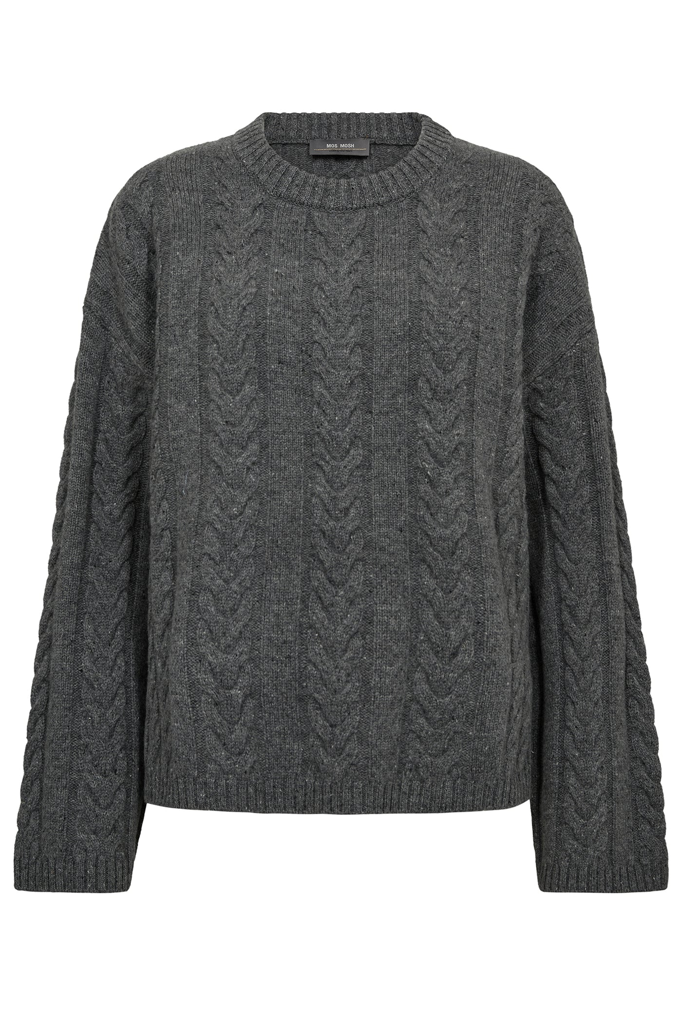 MMBryndis Crewneck Knit Mockingbird - 173220