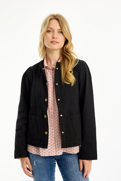 Casandra jacket SORT - 16700 Thumbnail