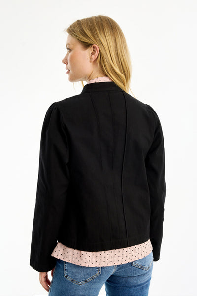 Casandra jacket SORT - 16700 Thumbnail