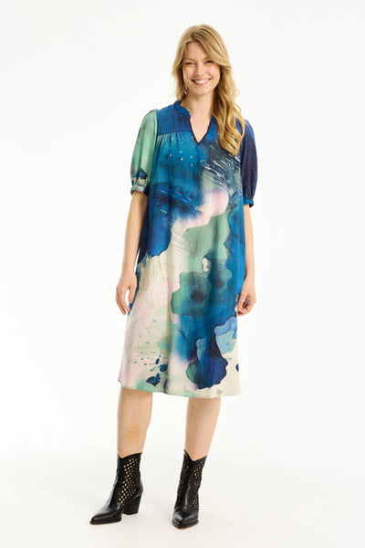 Gubbi dress Blue - 16725 Thumbnail