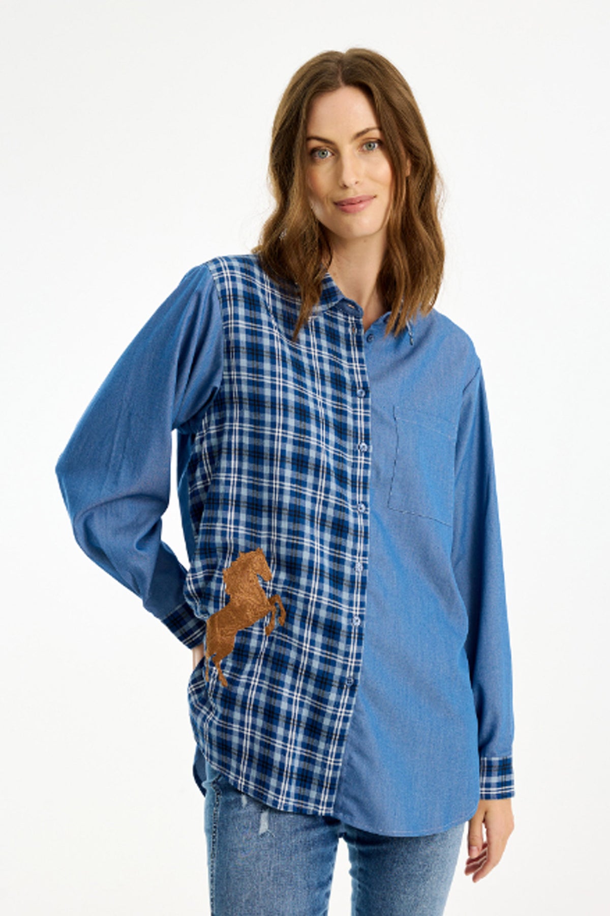 Cara shirt Blue - 16728