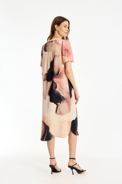 Frederika dress Rose - 16735 Thumbnail