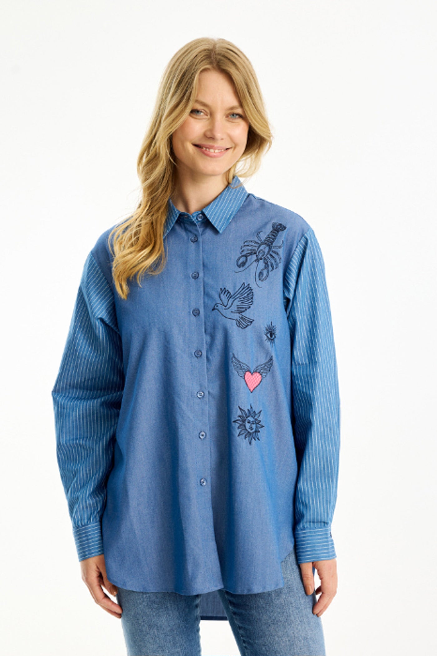 Elli shirt Blue - 16741