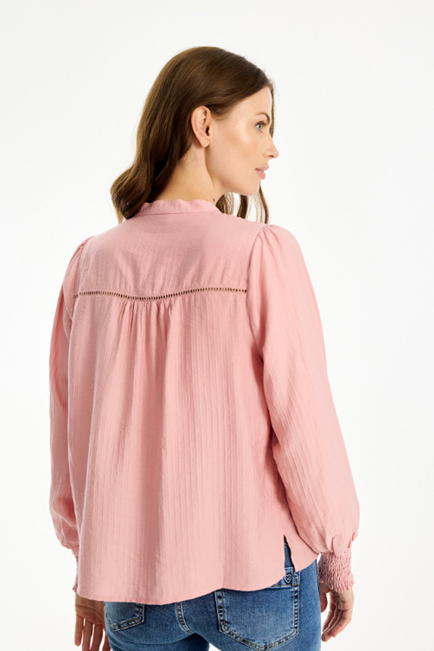 Safran blouse Rose - 16758