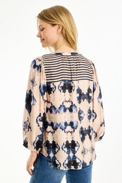 Pil blouse Blue Thumbnail
