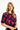 Grazia blouse 1/2 sleeves Cherise - 16768