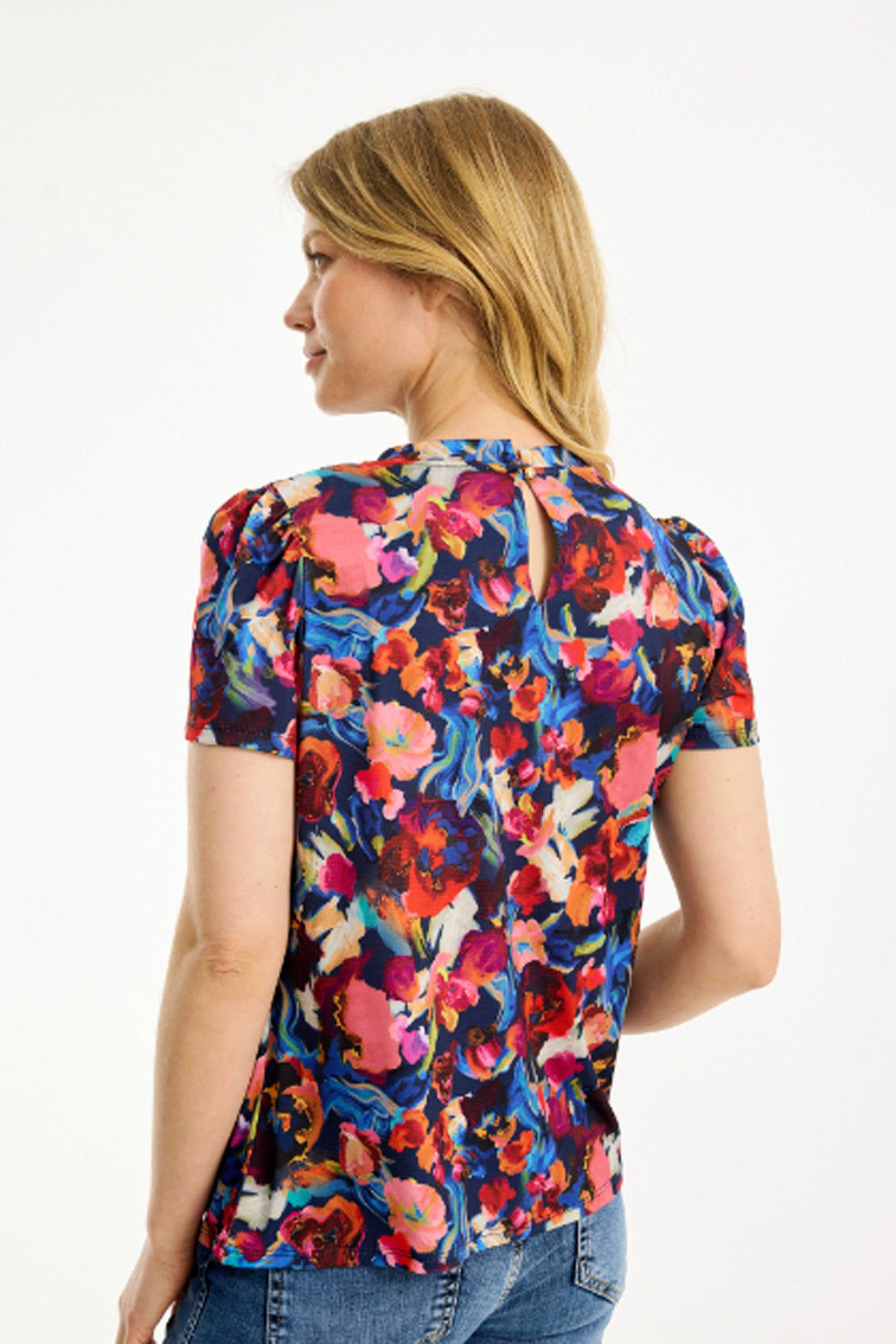 Grazia blouse short sleeves Multicolour - 16770