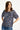 Lucette blouse 1/2 sleeves Blue - 16774