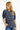 Grazia blouse 1/2 sleeves Blue - 16779