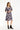 Lucette dress 1/2 sleeves DUSTY ROSE - 16788