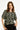 Lucette blouse 1/2 sleeves Green - 16789