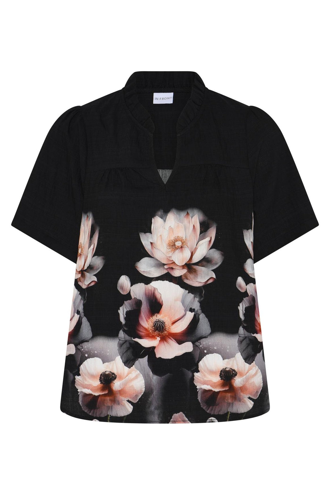 Morelle blouse SORT - 16845