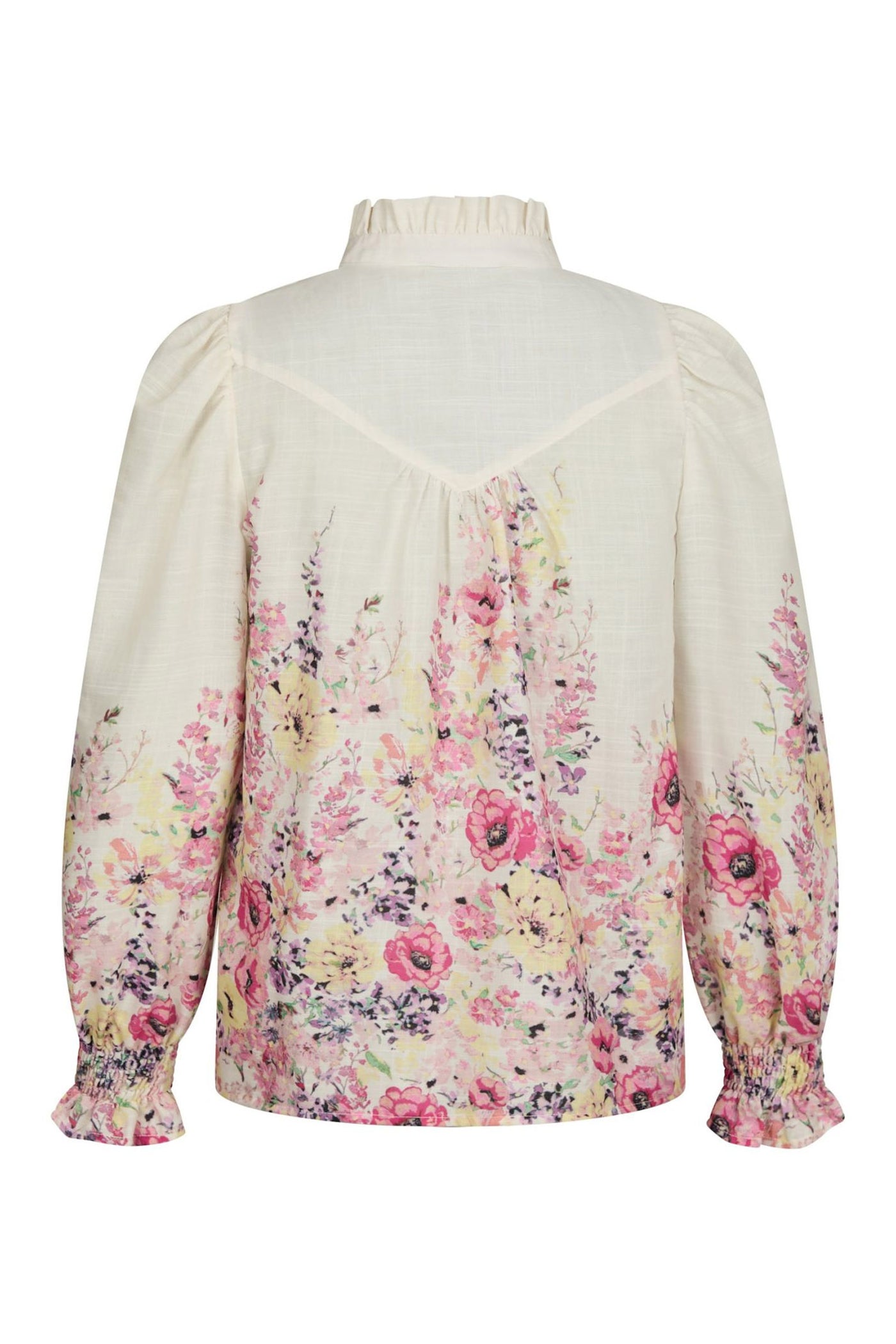 CALLOMA FLOWER PRINT IVORY - 166266