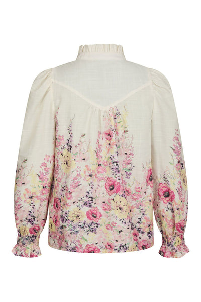 CALLOMA FLOWER PRINT IVORY - 166266 Thumbnail