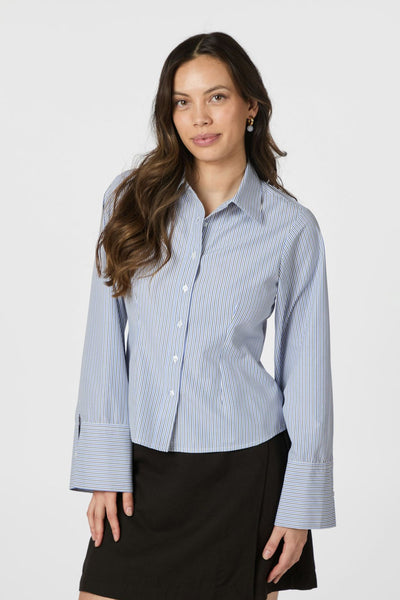 ROSA DOUBLE STRIPE Light Blue - 166145 Thumbnail
